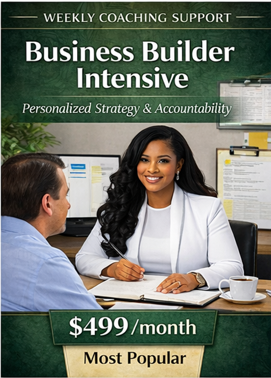 Tier 2: Business Builder Intensive