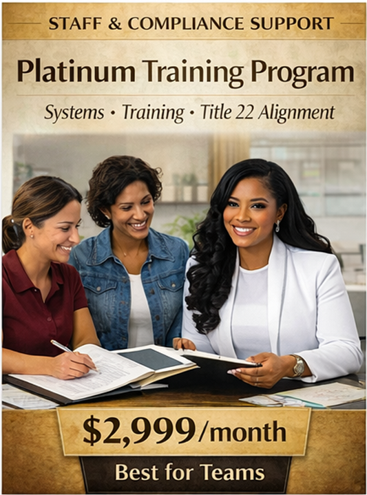 Tier 3: Platinum Training & Compliance Program